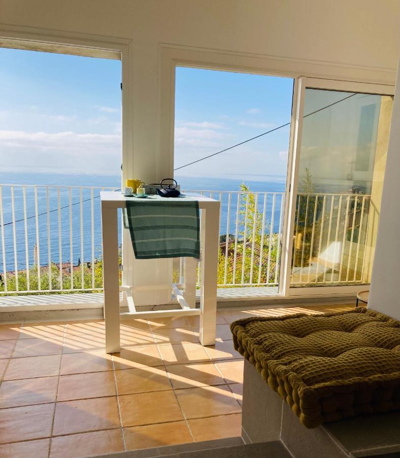 Maison Mediterraneo - Rez De Villa, Vue Imprenable Sur La Mer Pietranera Exteriör bild